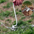 thumbnail image 4 of Fence Wire Tensioning Tool 20X Wire Tighteners with Handle Metal Stretcher Repair Supplies for Outdoor Farm Garden, 4 of 7