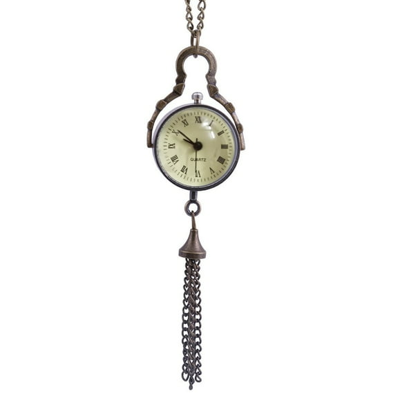 Teissuly ersonality Pocket Watch Round Glass Ball Retro Roman Scale 40. Pocket Watch