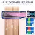 thumbnail image 2 of PARWIN PRO BEAUTY 5 in 1 Dual Voltage Hot Air Multi-Styler Hair Tool, Air Straightener & 28mm Auto Wrap Curlers Set, Less Heat Damage Styling, Prussian Blue, 2 of 10