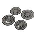 thumbnail image 2 of Car Door Audio Speaker Tweeters Grille Frame Cover Stainless Steel Front Rear Replacement For Hyundai Aini Krypton 5 IONIQ +, 2 of 4