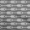 thumbnail image 1 of oneOone Cotton Poplin Gray Fabric Arow Craft Projects Decor Fabric Printed By The Yard 56 Inch Wide, 1 of 5
