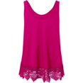 thumbnail image 3 of HSHDLDF Plus Size Swing Lace Flowy Tank Top for Women, 3 of 6