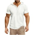 thumbnail image 2 of Awdenio Mens T-shirts Short Sleeve Lightweight Cool Dry Business Casual Collared Shirt, 2 of 7