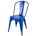 thumbnail image 4 of Blue with High Gloss Tolix Chair. 5 Chair Bundle by Chivari, 4 of 13