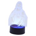 thumbnail image 1 of Lámpara de luz nocturna LED, lámpara de noche con ilusión, lámpara LED cruzada, luces LED de noche de Ángel, lámpara de noche de diseño, presentación de diapositivas 3D, 1 of 5