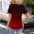thumbnail image 5 of Cute Xs Tops For Vacation For Women Womens Summer Tops Trendy 3/4 Sleeve Blouses For Women Business Casual 3/4 Sleeve White V Neck T Shirts Women Fitted, 5 of 6