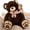 Brown-Bear, variant on Muiteiur Giant Teddy Bear 5ft Stuffed Animal,Human Size Cuddly Teddy Bear Toy for Girlfriend, Jumbo White Stuffed Bear Plush