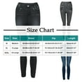 thumbnail image 3 of ZZwxWA Womens Modern Skinny Jeans Leggings Denim Prined High Waisted Jeggings Stretchy Slimming Pants Comfy Pencil Trousers, 3 of 5