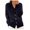 Black, variant on Casual Open Front Cardigans Sweaters Women Ladies Elegant V Neck Fashion Heart Sweater Long Sleeve Sweaters Jacket Warm Cozy Loose Knitted Coat (Pink, L)