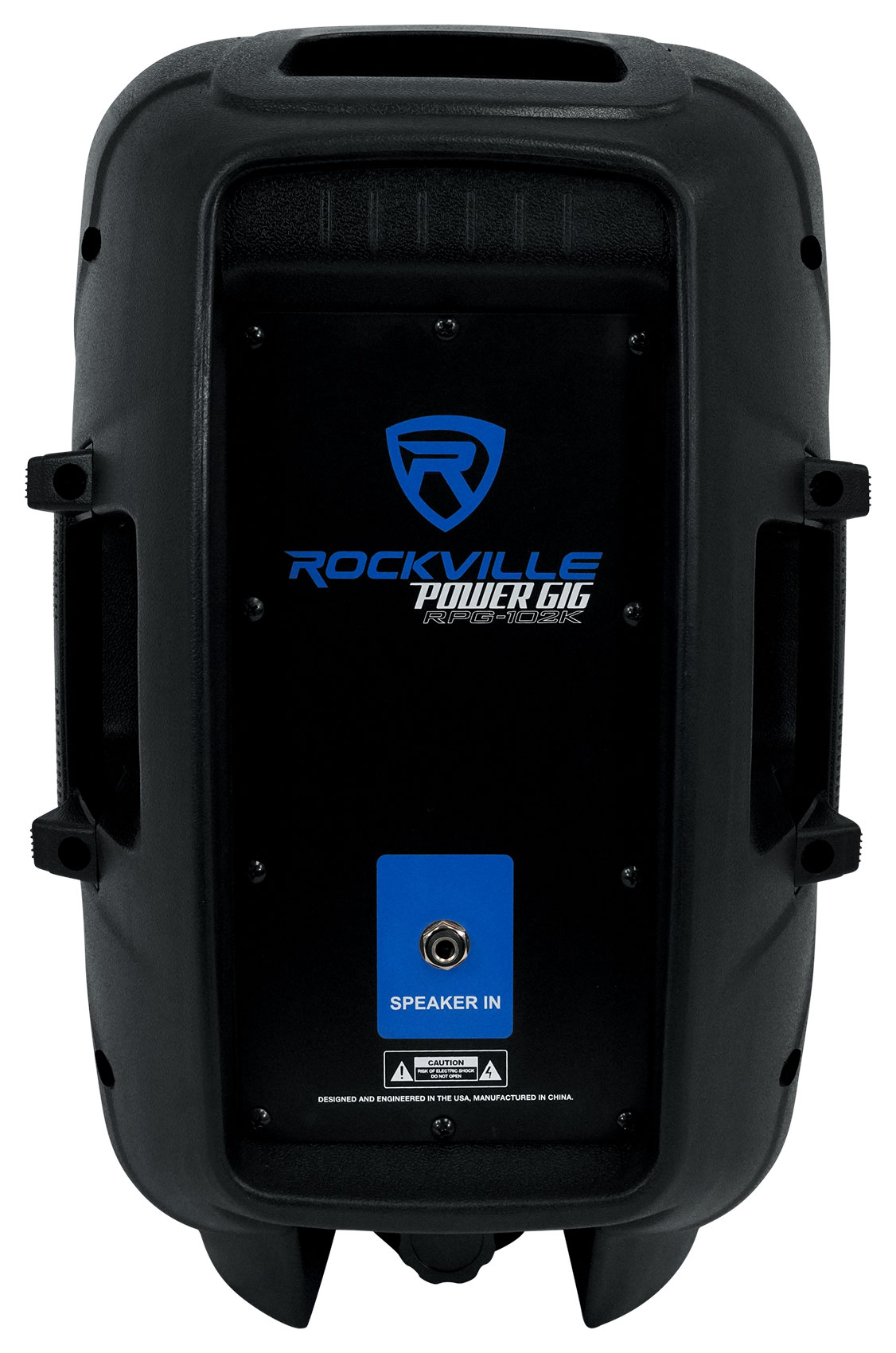 Rockville (2) 10" Powered Speakers+Stands w/Bluetooth For Backyard Movie Theater - image 5 of 10