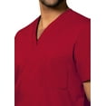 thumbnail image 3 of Adar Universal Unisex Scrubs - V-Neck Tunic Scrub Top, 3 of 7
