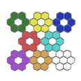 thumbnail image 4 of Trayknick 30cmx30cm Hexagon Manual Paving Cement Brick Concrete Pavement Mold Path Maker, 4 of 7