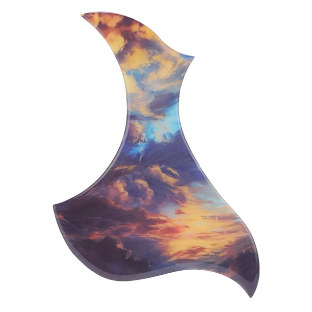 Accesorios para guitarra, golpeador para guitarra acústica, protector de guitarra, placa antirayaduras, protector de guitarra, acabado de lujo