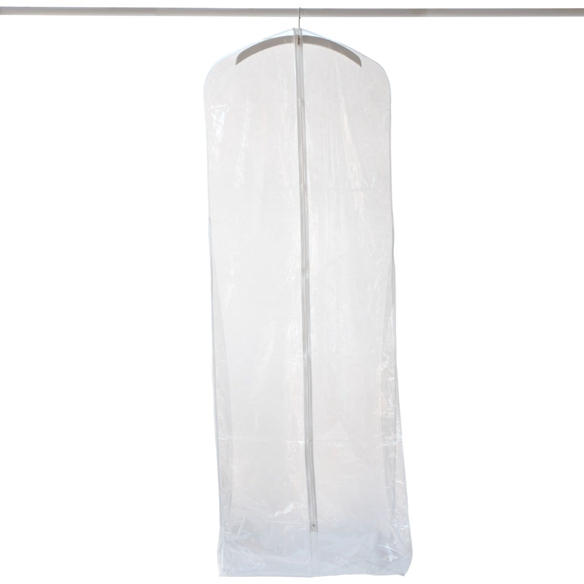 NAHANCO vinyl bridal gown garment bag, 24"x72", Clear - 12/CTN