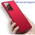 thumbnail image 2 of Case for Samsung Galaxy Note 20 Phone Case Protective Slim [Defend from Scratch/Slip/Drop/Fingerprint] Matte PC Hard Minimalistic Phone Cover for Samsung Galaxy Note 20-Red, 2 of 11