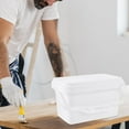 thumbnail image 3 of PTOOTP Paint Storage Container Lidded Buckets White ABS 1Pcs for Home Use, 3 of 8