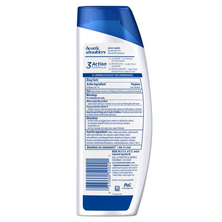 Best Head and Shoulders Anti-Dandruff Shampoo, Green Apple 13.5 Fl Oz deal