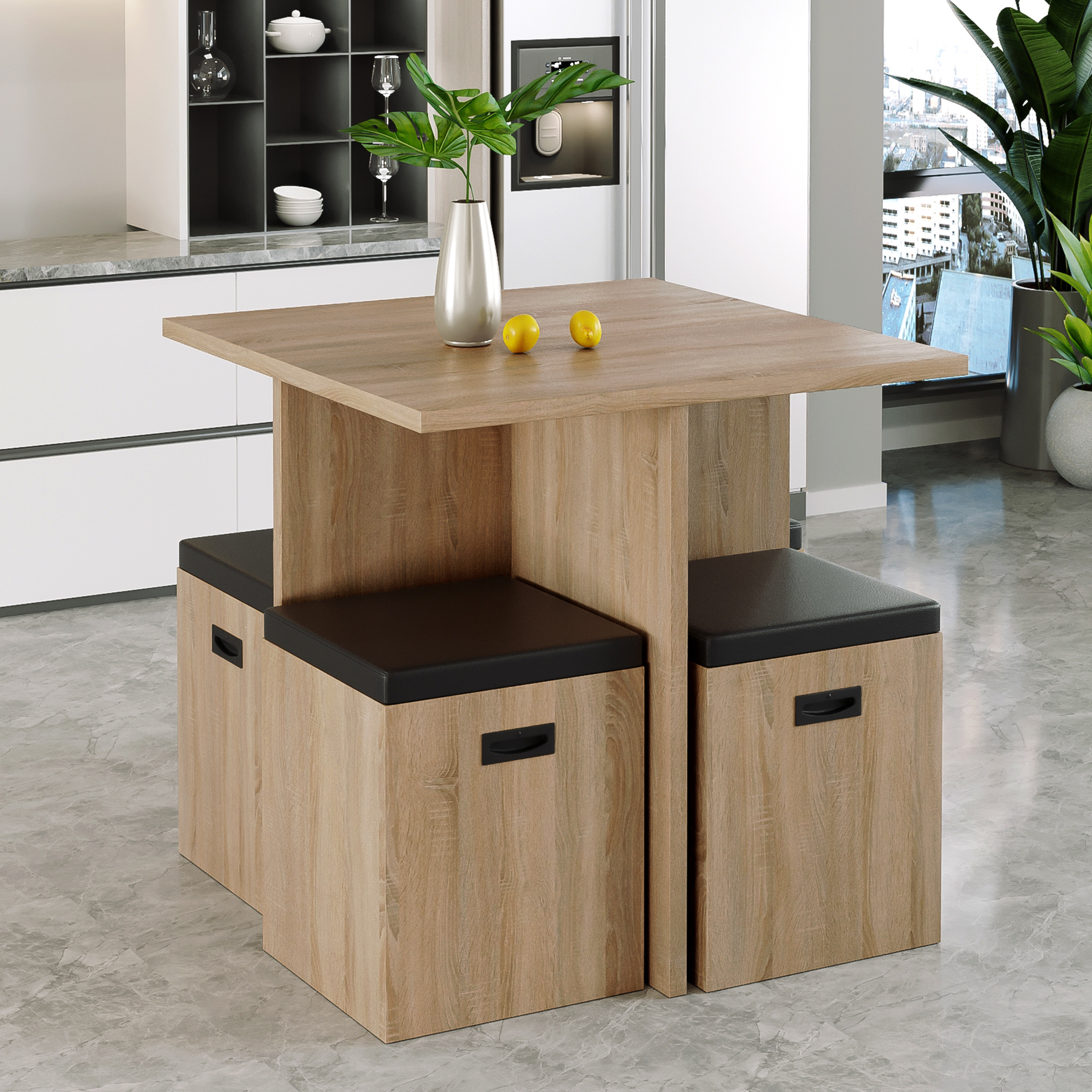 kitchen cube table and chairs