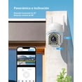 thumbnail image 2 of Cámara Seguridad Wifi Exterior Inalámbrica Alarma Vigilancia HALIMOMO Q43-W Color Blanco, 2 of 8