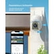thumbnail image 2 of Cámara Seguridad Wifi Exterior Inalámbrica Alarma Vigilancia HALIMOMO Q43-W Color Blanco, 2 of 8