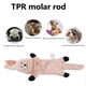 thumbnail image 5 of Juguetes Con Sonido Para Mascotas Juguetes para masticar perros chirriantes con forma de animal, juguetes con sonido para mascotas, regalos, suministros para mascotas (conejo), 5 of 6