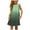 Green, variant on WhouRiu Girls Color Gradient Sleeveless Dress A Line Summer Beach Dress Brown,Sizes 18-24