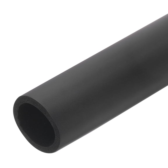 Uxcell NBR Foam Tubing for Handle Grip Support Pipe Insulation 35mm x 47mm Black