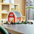thumbnail image 4 of LEGO Minecraft La grange rouge 21187 Ensemble de construction (799 pièces), 4 of 6