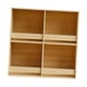 thumbnail image 2 of Caja nido para periquitos, casa para pájaros, decoración de jardín, caja de cría para pájaros 4 cuadrículas de 60 cm x 60 cm, 2 of 9