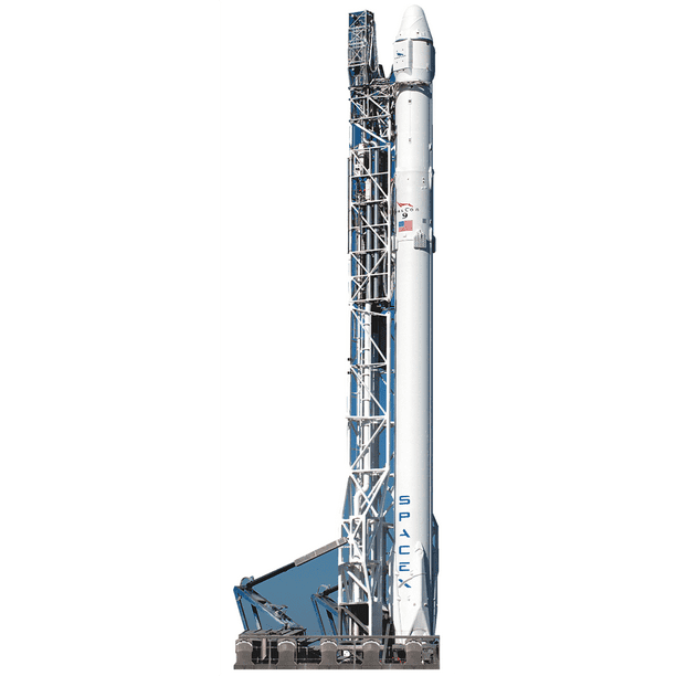 H69344 SpaceX Falcon 9 FT Full Thrust Space Rocket Astronomy - Walmart.com