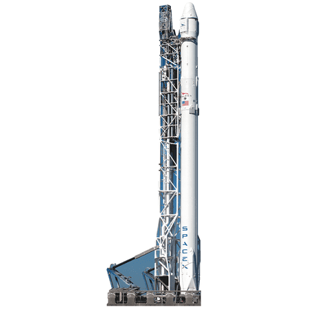 H69344 SpaceX Falcon 9 FT Full Thrust Space Rocket Astronomy