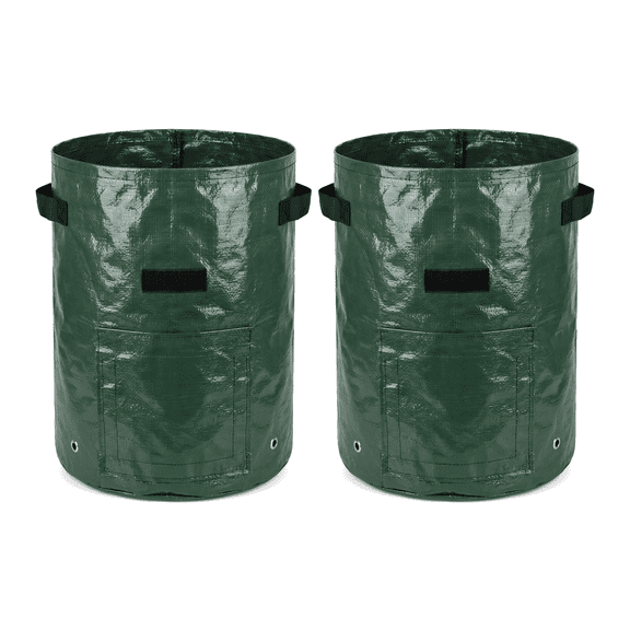 2 Pack Potato Planter,Grow Bags for Growing Potatoes – Potato Grow Bags with Flap, Garden Planter Pots with Harvest Window for Vegetable and Fruits