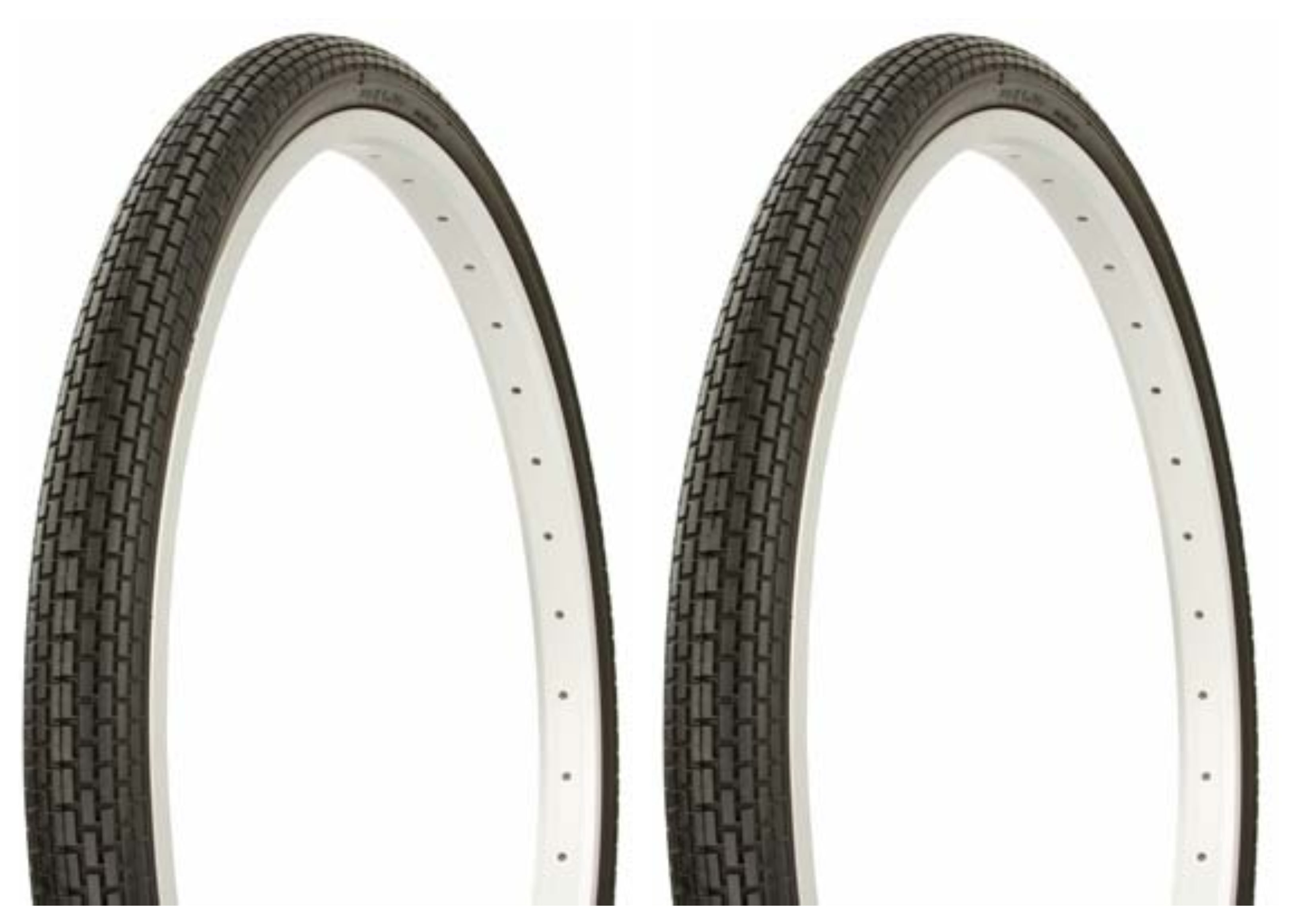 NEW ORIGINAL BICYCLE DURO TIRE IN 20 X 1.75 BLACK/BLACK SIDE WALL 120A. 