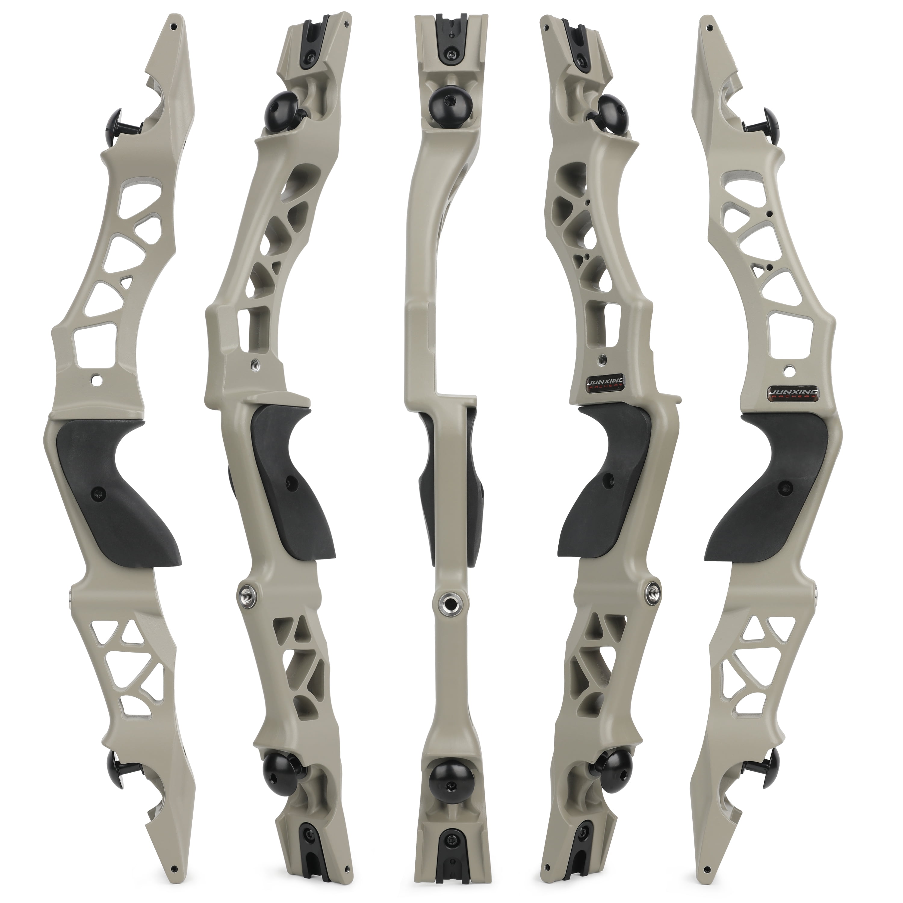64 inch 30-60 lbs Outdoor Shooting Alloy Material Jungle Coating Hunting and Archery Adult Bow （grey 50lbs）