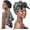 Grey Leopard&net, variant on 2 in 1 Wrap Cap Hair Net for Silk Press, Satin Scarf Hair Net Silk Press Wrap for Women Sleeping Curly Hair Care