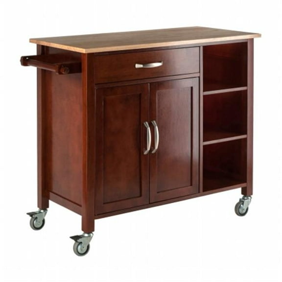 Mabel Kitchen Cart, Walnut