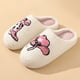 thumbnail image 1 of Zapatillas de felpa de dibujos animados, pantuflas peludas suaves, cómodas para dormitorio interior y exterior, 1 of 9