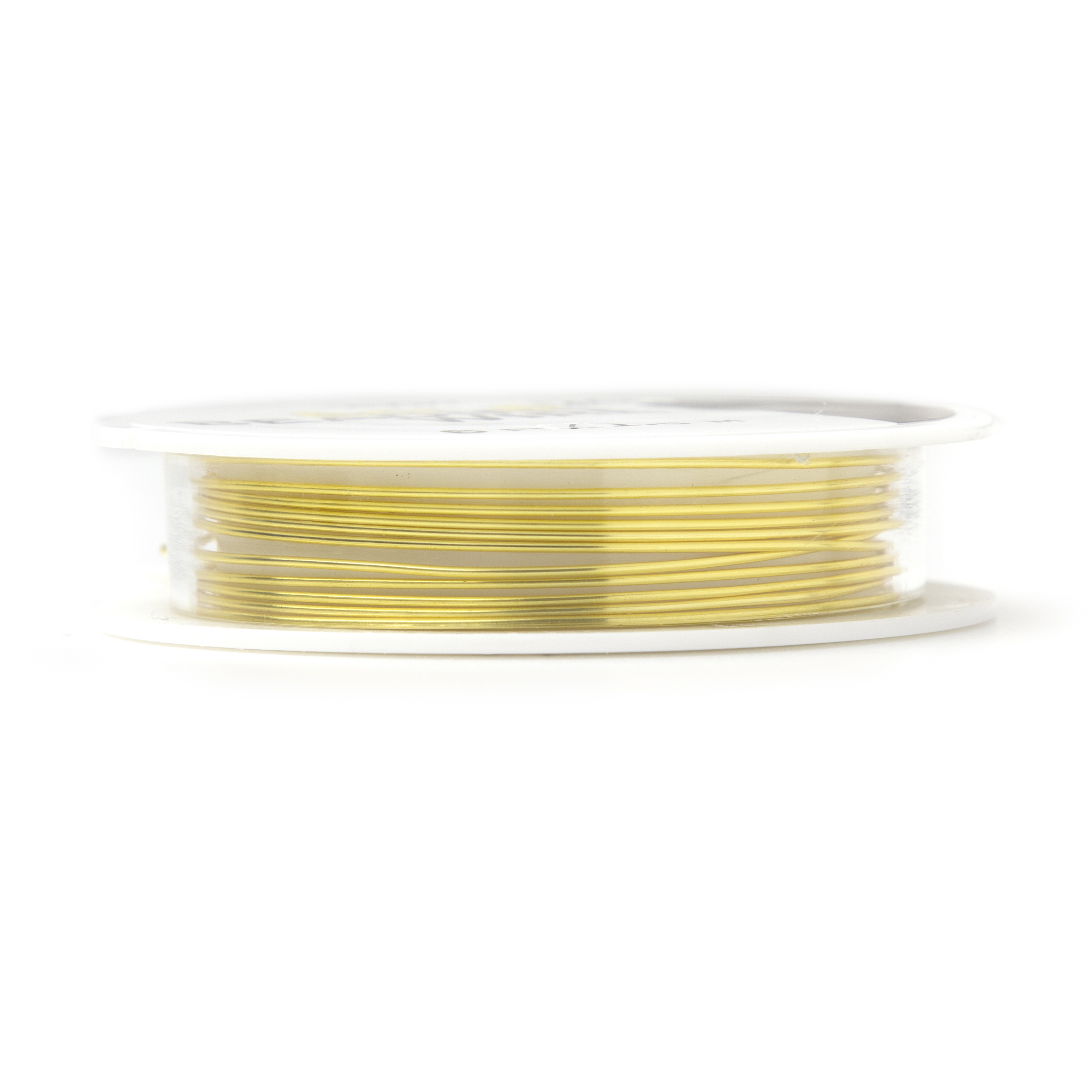 (2 pack) Cousin DIY Metal Beading Wire, Gold Finish, 20 Gauge, 6 ft/1.8m Roll
