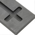 thumbnail image 4 of Moule de coulée de lingots de graphite, moule professionnel de raffinage de métaux croisés pour l'or, l'argent et l'aluminium, 4 of 4