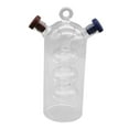 thumbnail image 4 of CoudarTitie 2 in 1 Cruet Bottle Separated Compartments Cylindrical Accessory Transparent, 4 of 9