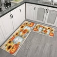 thumbnail image 3 of 2 Pieces Of Kitchen Rugs and Mats Non Skid Washable Fall (104) Kitchen Mat,Floor Cushion Waterproof Rug,Rubber Backed Area Rugs for Laundry 47*17+30*17, 3 of 7