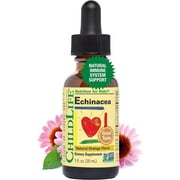 ChildLife Essentials Liquid Echinacea: Immune Booster for Kids, Natural Orange Flavor, 1 Fl Oz Bottle (Pack of 1)