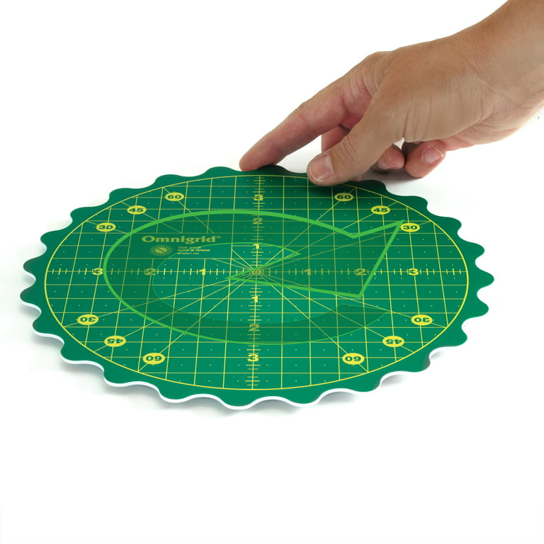 Omnigrid 24 Green 360° Square Rotating Cutting Mat