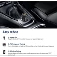 thumbnail image 5 of Bluetooth FM Transmitter, Car Bluetooth 5.0 Adapter with QC 3.0 Quick Charge Port, Dual USB Bluetooth Cigarette Lighter Support Hands-free Call/USB Fl, 5 of 5