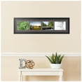 thumbnail image 2 of ArtToFrames Collage Photo Picture Frame with 4 - 6x8" Openings, Framed in Black with Chestnut and Black Mats (CDM-3926-886), 2 of 8