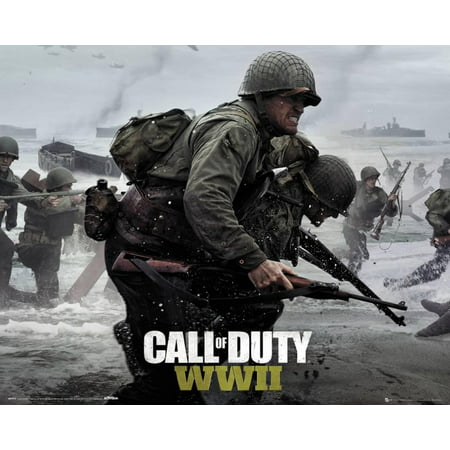 Call Of Duty: WW2 - Beach Mini Poster - 20x16