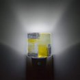 thumbnail image 2 of LED Plug-in Night Light Auto Dusk to Dawn Sensor Decor Abstract Art Paint Yellow and Grey Lamp for Bedroom,Bathroom,Kitchen,Hallway,Stairs,Hallway Canvas Texture, 2 of 5