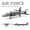 J-20, variant on 2025 new large F-15 J-20 military combat armed aircraft reconnaissance aircraft building blocks assembled toy boy birthday gift
