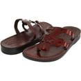 thumbnail image 7 of Holy Land Market Men/Women Biblical Jesus Leather Sandals/Slides From Jerusalem (Sarah Style I) (43 M EU), 7 of 7