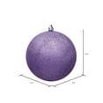 thumbnail image 2 of Vickerman 2.4" Lavender Glitter Ornament, 24 per Bag, 2 of 2